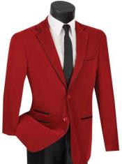 Style#-B6362 Mens Prom Party Jacket Red