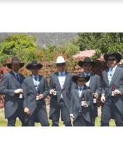  Country Tuxedos For Weddings Mens Traje Vaquero Western Suit and Tuxedo Charcoal