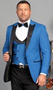  Ultra Slim Fit Prom Tuxedos - Royal Prom Suits with Double Breasted
