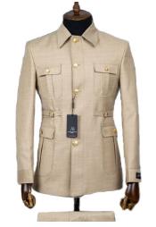  Tan Safari Suit - Safari Suit For Men - Mens Safari Outfits