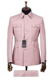  Pink Safari Suit - Safari Suit For Men - Mens Safari Outfits
