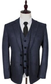  Mens Winter Suit - Suit For Cold Weather - Winter Color Tweed