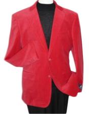  Holiday Blazer - Christmas Sport Coat - Red Blazer