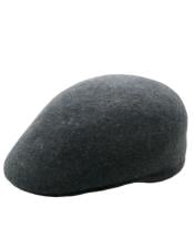  Mens Hat - Charcoal - Wool