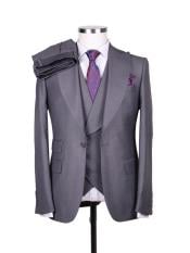  Big Lapel - Wide Lapel - Tom Ford Style Suit - Ticket