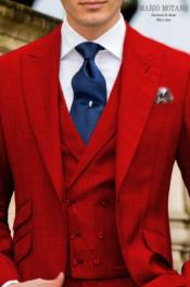  Mens Suits Red