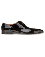  Formal Evening Shoe By Mezlan Mada in Spain Patent Leather Formal Oxford