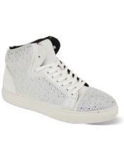  Mens Sneaker Style Shoes - White