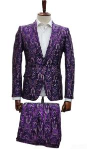  Purple Suit - Paisley Suit