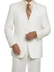  Mens Lightweight Suit - Summer Dress Suits Off White