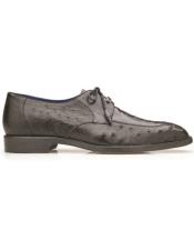  Style#R43 Belvedere Bolero Genuine Ostrich Shoes Gray