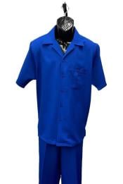  Big and Tall Walking Suit Blue