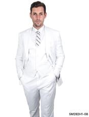  Stacy Adams Suit Hybrid Fit Suit White