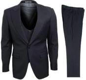  Stacy Adams Suit Hybrid Fit Suit Power Charcoal