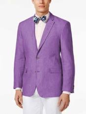  Mens Linen Blazer - Lavender Linen Sport Coat - Summer Blazer