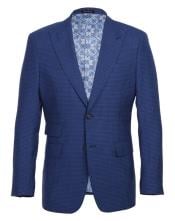  SKU#JA61610 Plaid Suit - Mens Windowpane Suit By English Laundry Designer Brand