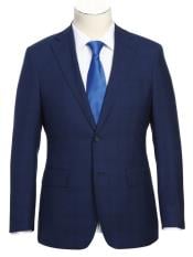  SKU#JA61611 Plaid Suit - Mens Windowpane Suit By English Laundry Designer Brand