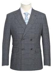  SKU#JA61754 Plaid Suit - Mens Windowpane Suit By English Laundry Designer Brand