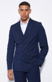 Ultra Slim Fit - Double Breasted Blazer - Sport Coat (No Pants)