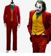 Joker Suit With Orange Vest