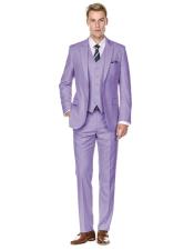 Retro Paris Suits - Retro Paris - Retro Mens Lavender Suits -