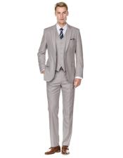  Retro Paris Suits - Retro Paris - Retro Mens Silver Suits - Style "Same As Whats on the