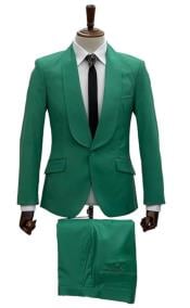  Emerald Green Suit - Lime Green Suit - Augusta Green Suit
