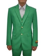  Mens Light Green Suit - Neon Green Suit