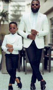  Son Matching Suits -