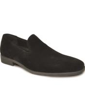 Mens Vegan Suede Wedding and Prom Slip On Loafer Dress Shoe in