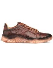  Brand: Mezlan Shoes For Men On Sale Mens Crocodile Super Sneaker Sport