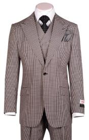  1920s 1930s Vintage Suit - Peak Lapel Suit - Vested Suit -