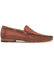  Brand: Mezlan Shoes For Men On Sale Genuine Ostrich Moccasin Slip On