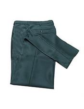  Mens Metallic Dress Pants - Dark Green Pants