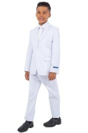  Boys Suit White Suits