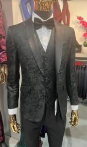 Mens Suit Black