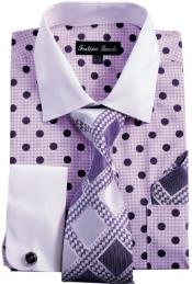  Men Shirt FL632-Purple