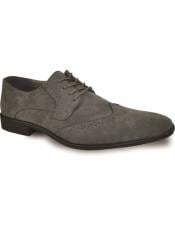  Mens Prom Tuxedo Loafer - Grey Prom Shoe - Party Shoe