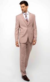  Blush Color Suit For Men - Mauve Suit - Wedding Suit