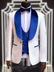  Blue Velvet 4pc Suit