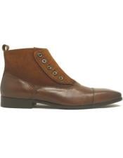 Up Slip-On Boot Brown