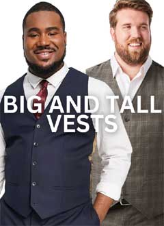 Big and Tall Mens Vest