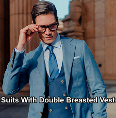 Double Breasted Vest 