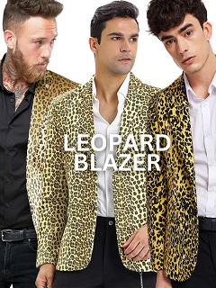 Leopard Blazers