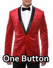one button sport coat